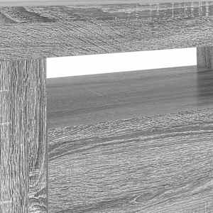 TV skříňka s LED osvětlením šedá sonoma 120 x 35 x 40 cm - obrázek 9