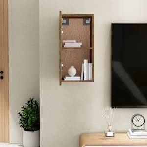 TV skříňka kouřový dub 30,5 x 30 x 60 cm kompozitní dřevo - obrázek 3