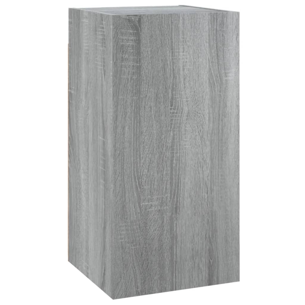 

vidaXL Tv-meubelen 2 st 30,5x30x60 cm bewerkt hout grijs sonoma eiken