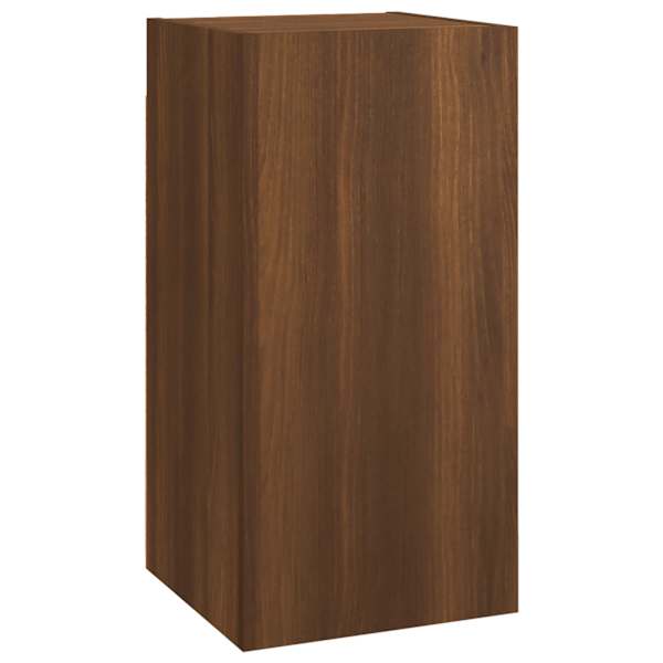 vidaXL telerialus, pruun tamm, 30,5 x 30 x 60 cm, tehispuit