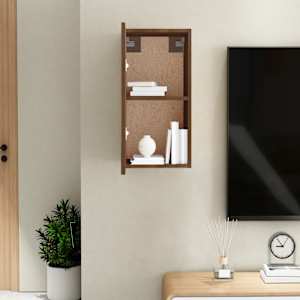 TV skříňka hnědý dub 30,5 x 30 x 60 cm kompozitní dřevo - obrázek 3