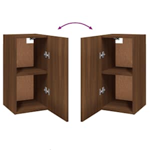 TV skříňky 2 ks hnědý dub 30,5 x 30 x 60 cm kompozitní dřevo - obrázek 10