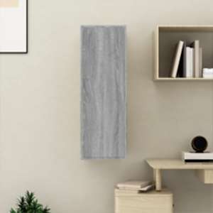 TV skříňka šedá sonoma 30,5 x 30 x 90 cm kompozitní dřevo - obrázek 3