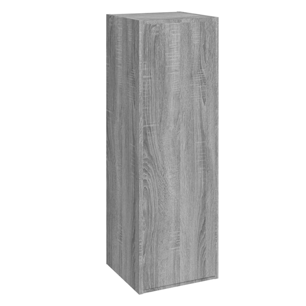 

vidaXL Tv-meubelen 2 st 30,5x30x90 cm bewerkt hout grijs sonoma eiken