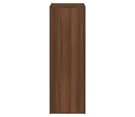 vidaXL Meubles TV Ch&ecirc;ne marron 30,5x30x90 cm Bois d'ing&eacute;nierie