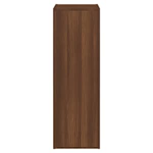 vidaXL Meubles TV Ch&ecirc;ne marron 30,5x30x90 cm Bois d'ing&eacute;nierie