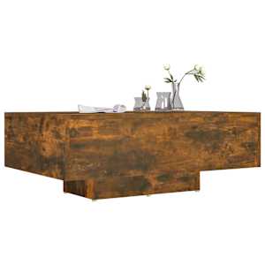 Konferenční stolek kouřový dub 85 x 55 x 31 cm kompozitní dřevo - obrázek 4