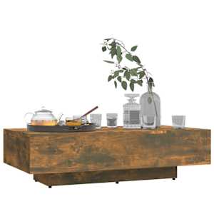 Konferenční stolek kouřový dub 100x49,5x31 cm kompozitní dřevo - obrázek 3