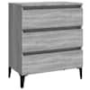 vidaXL puhvetkapp, hall Sonoma tamm, 60x35x69 cm, tehispuit
