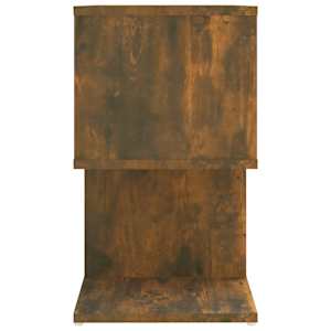 Noční stolek kouřový dub 50 x 30 x 51,5 cm kompozitní dřevo - obrázek 5