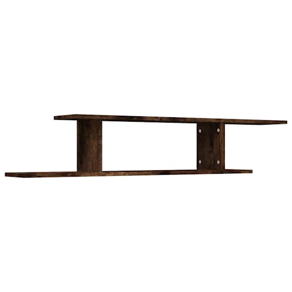 vidaXL seinale kinnitatav teleririiul, suitsutatud tamm, 125x18x23 cm