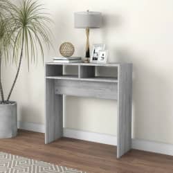 vidaXL Tavolino Consolle Grigio Sonoma 78x30x80 cm Legno Multistrato