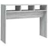 vidaXL konsoollaud, hall Sonoma tamm, 105 x 30 x 80 cm, tehispuit