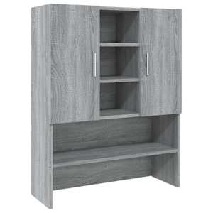 vidaXL pesumasinakapp, hall Sonoma tamm, 70,5 x 25,5 x 90 cm