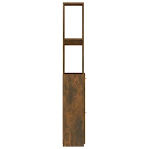 Koupelnová skříňka kouřový dub 25x26,5x170 cm kompozitní dřevo - obrázek 6