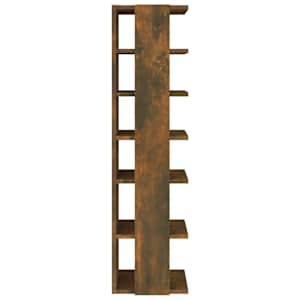 Botník kouřový dub 27,5x27x102 cm kompozitní dřevo - obrázek 4
