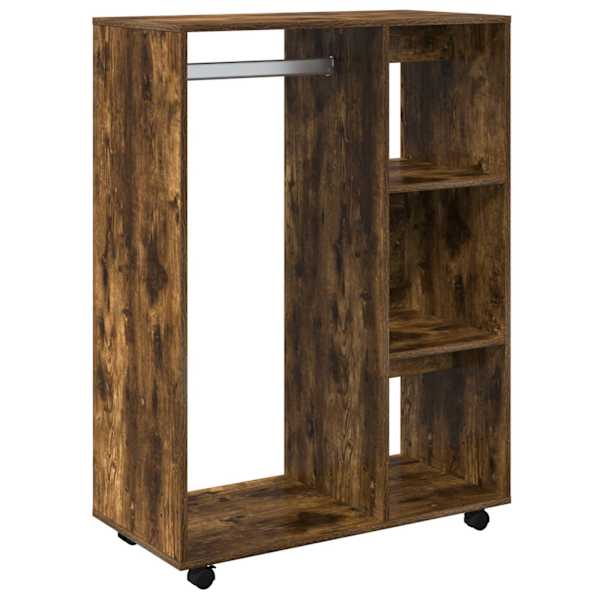 vidaXL riidekapp, suitsutatud tamm, 80x40x110 cm, tehispuit