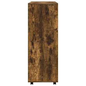 Šatní skříň kouřový dub 80 x 40 x 110 cm kompozitní dřevo - obrázek 4