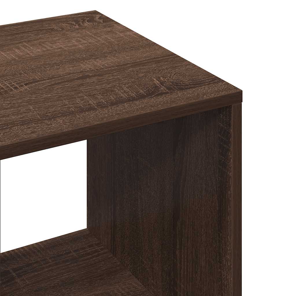 Sifonier vidaXL, stejar maro, 80x40x110 cm, lemn prelucrat 2 8720286956571 g en hd 5