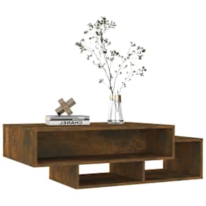 Konferenční stolek kouřový dub 105x55x32 cm kompozitní dřevo - obrázek 3