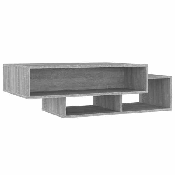 vidaXL kohvilaud, hall Sonoma tamm, 105 x 55 x 32 cm, tehispuit