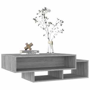 Konferenční stolek šedý sonoma 105x55x32 cm kompozitní dřevo - obrázek 3