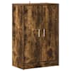 vidaXL Kingakapid 60 x 35 x 92 cm Tehispuit Suitsutatud tamm