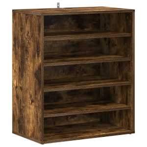 vidaXL jalatsikapp, suitsutatud tamm, 60x35x70 cm, tehispuit