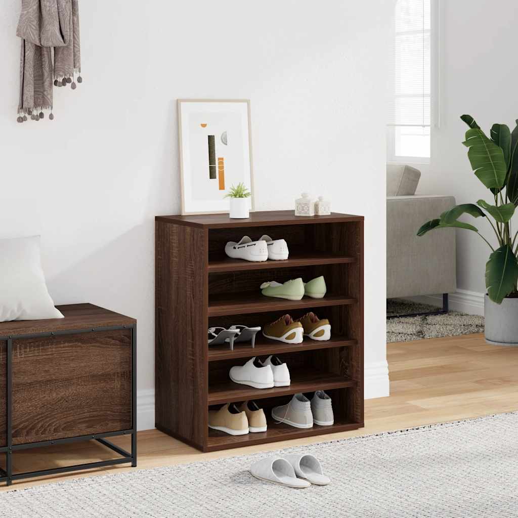 vidaXL Szafka na buty, brzowy db, 60x35x70 cm
