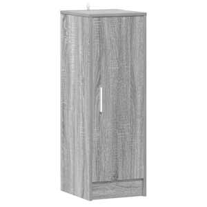 vidaXL jalatsikapp, hall Sonoma tamm, 32x35x92 cm, tehispuit