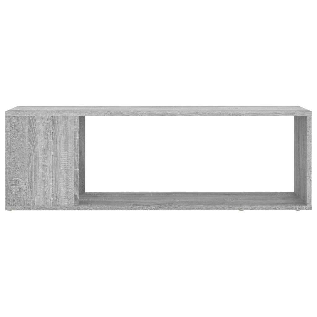 Meuble TV Sonoma gris 100x24x32 cm Bois d’ingénierie | meublestv.fr 6