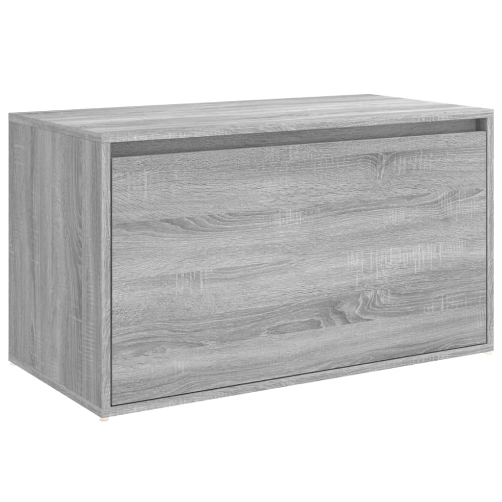 Panca Da Ingresso 80x40x45 Cm Grigio Sonoma Legno Multistrato VidaXL 13 width=274