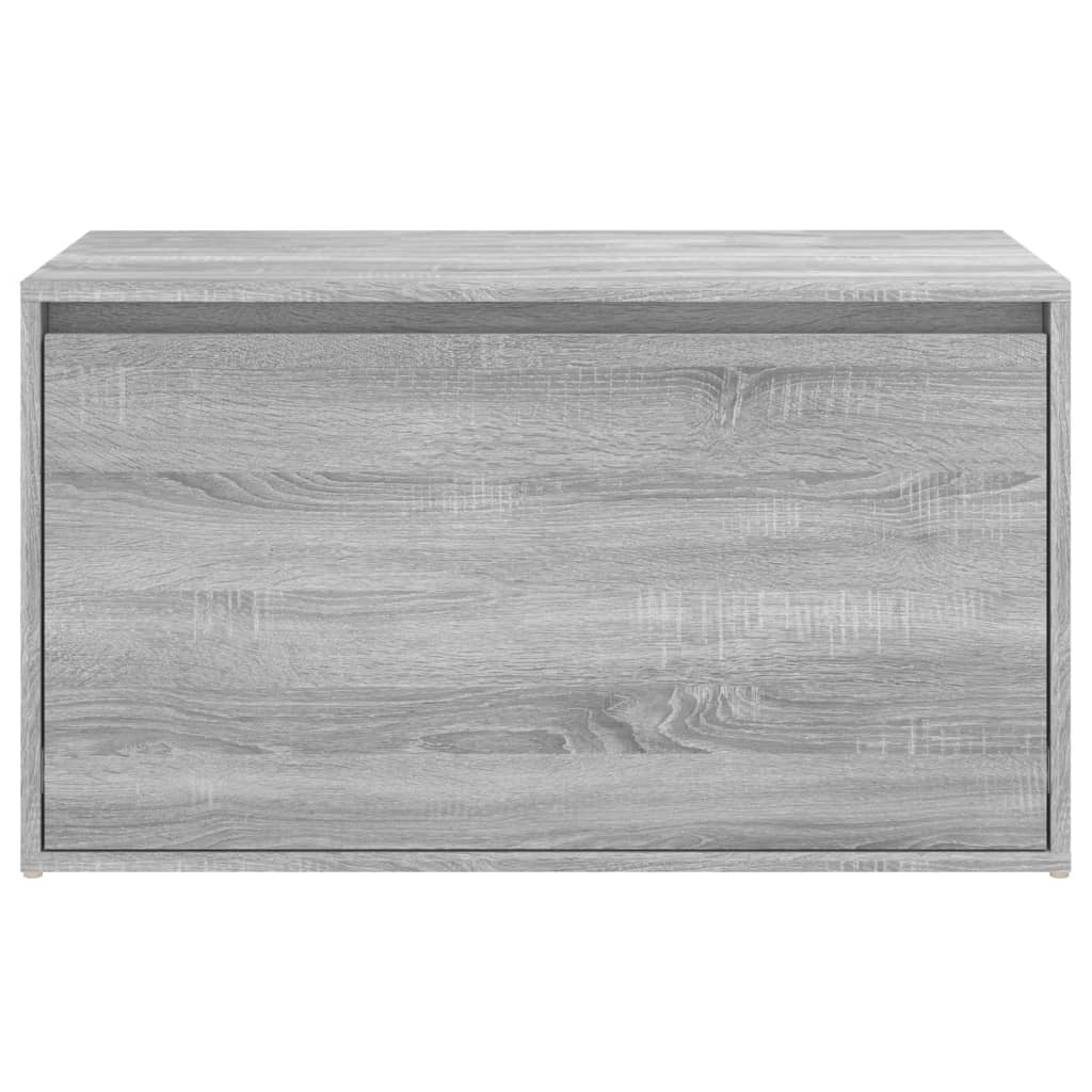 Panca Da Ingresso 80x40x45 Cm Grigio Sonoma Legno Multistrato VidaXL 17 width=274