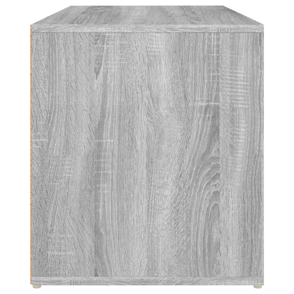 Panca Da Ingresso 80x40x45 Cm Grigio Sonoma Legno Multistrato VidaXL 19 width=274