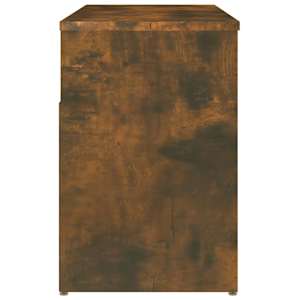 Lavice s botníkem kouřový dub 80 x 30 x 45 cm kompozitní dřevo - obrázek 7