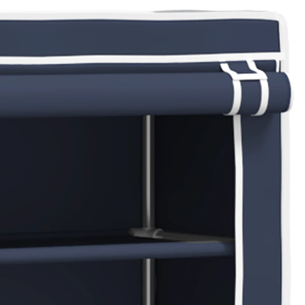 Support De Rangement 2 Niveaux Sur Toilette Bleu 56x30x170 Cm VidaXL 18 width=274