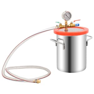 vidaXL vaakumkamber, roostevaba teras, 5,5 l