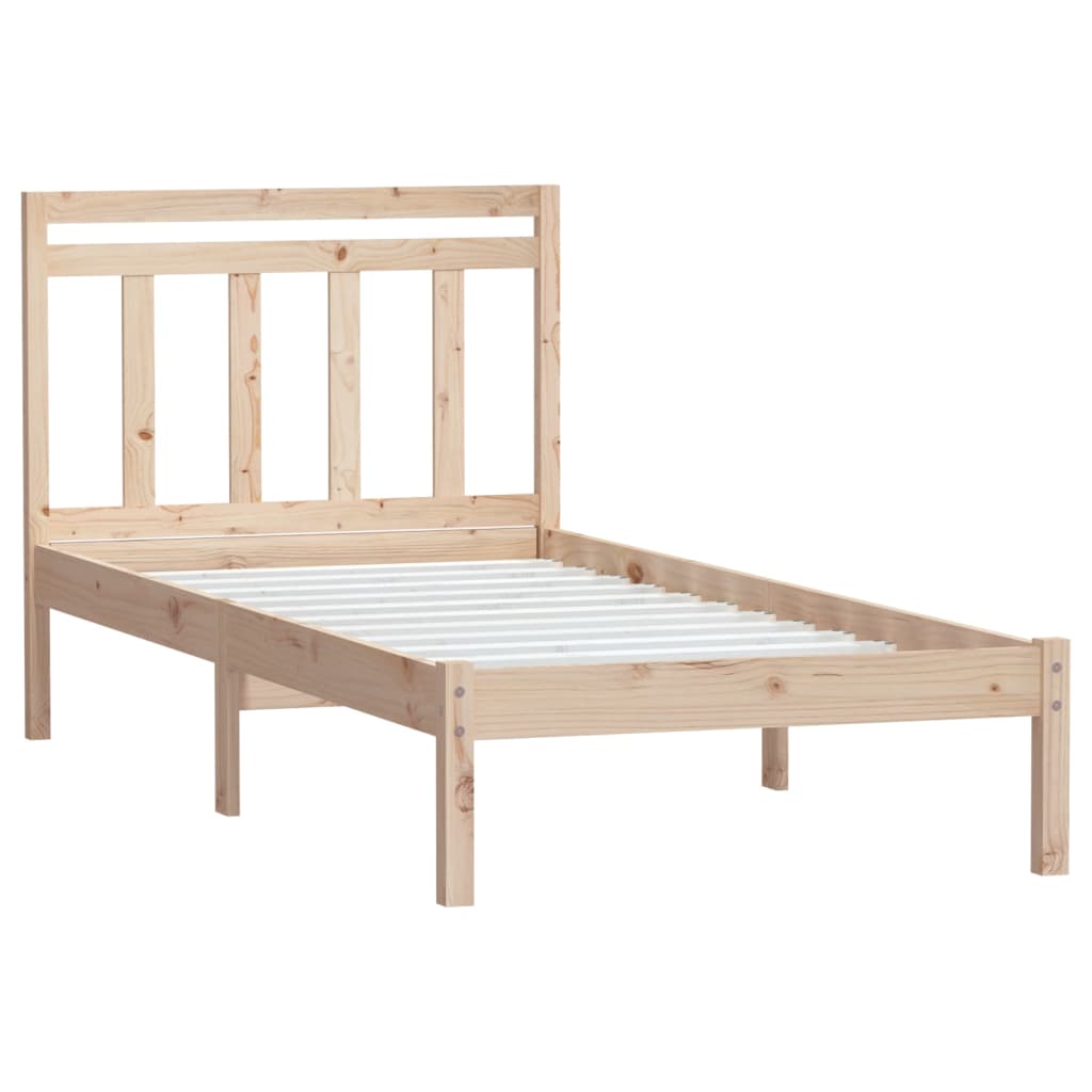 

vidaXL Bedframe massief grenenhout 90x200 cm