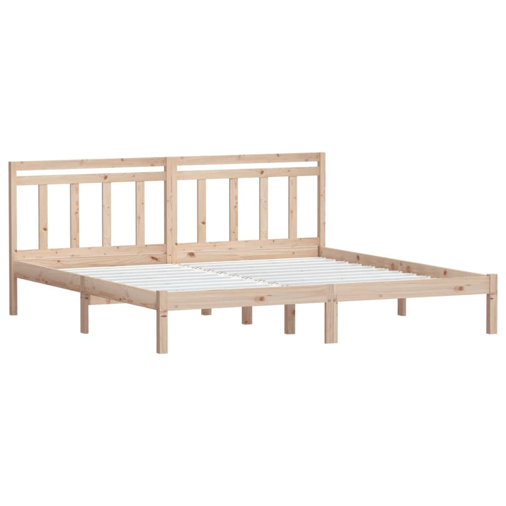 

vidaXL Bedframe massief grenenhout 200x200 cm
