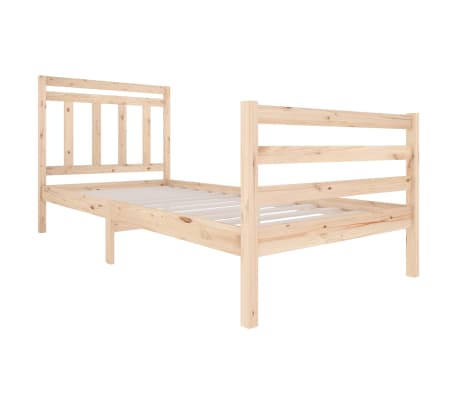 vidaXL Sengeramme heltre 90x200 cm