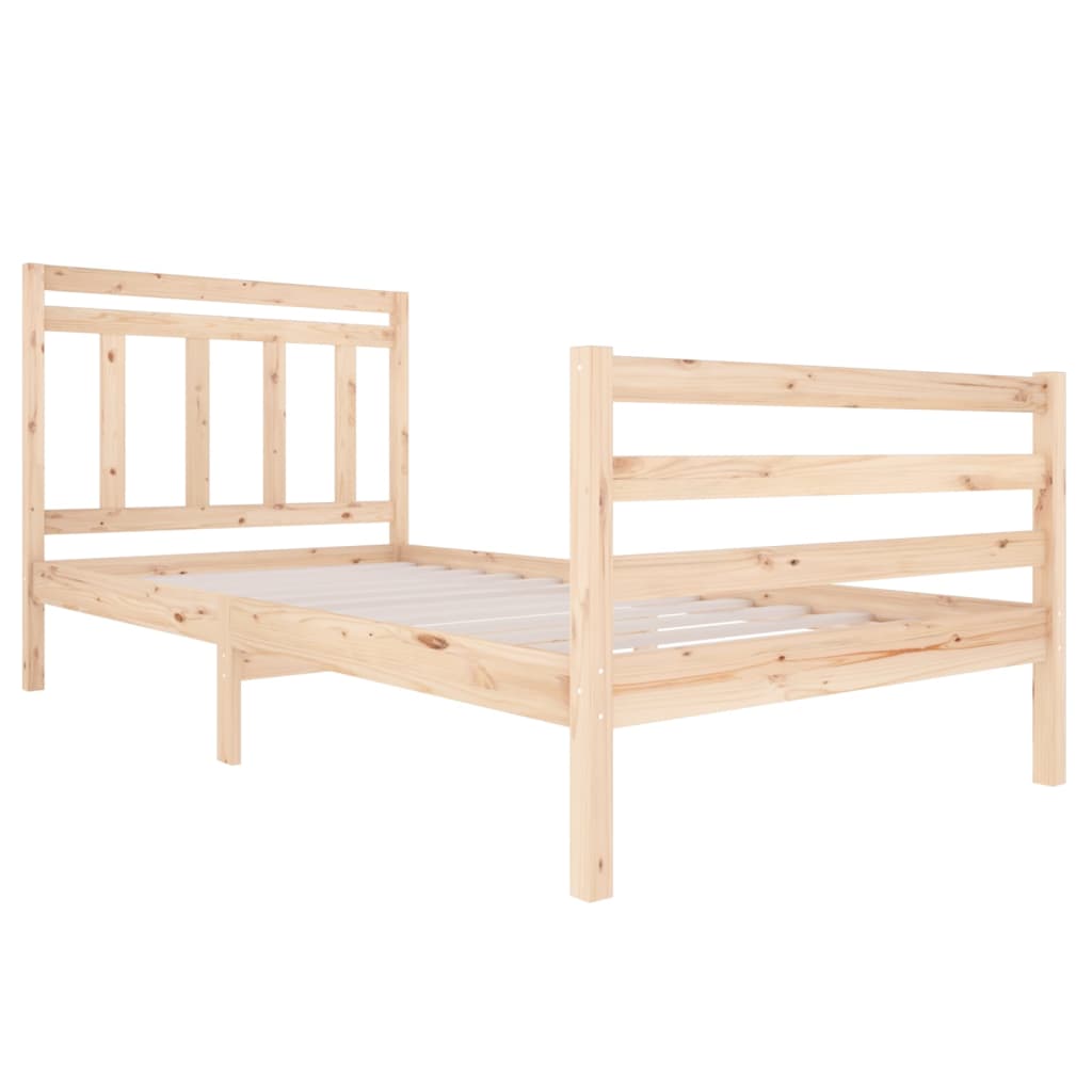 

vidaXL Bedframe massief hout 120x200 cm