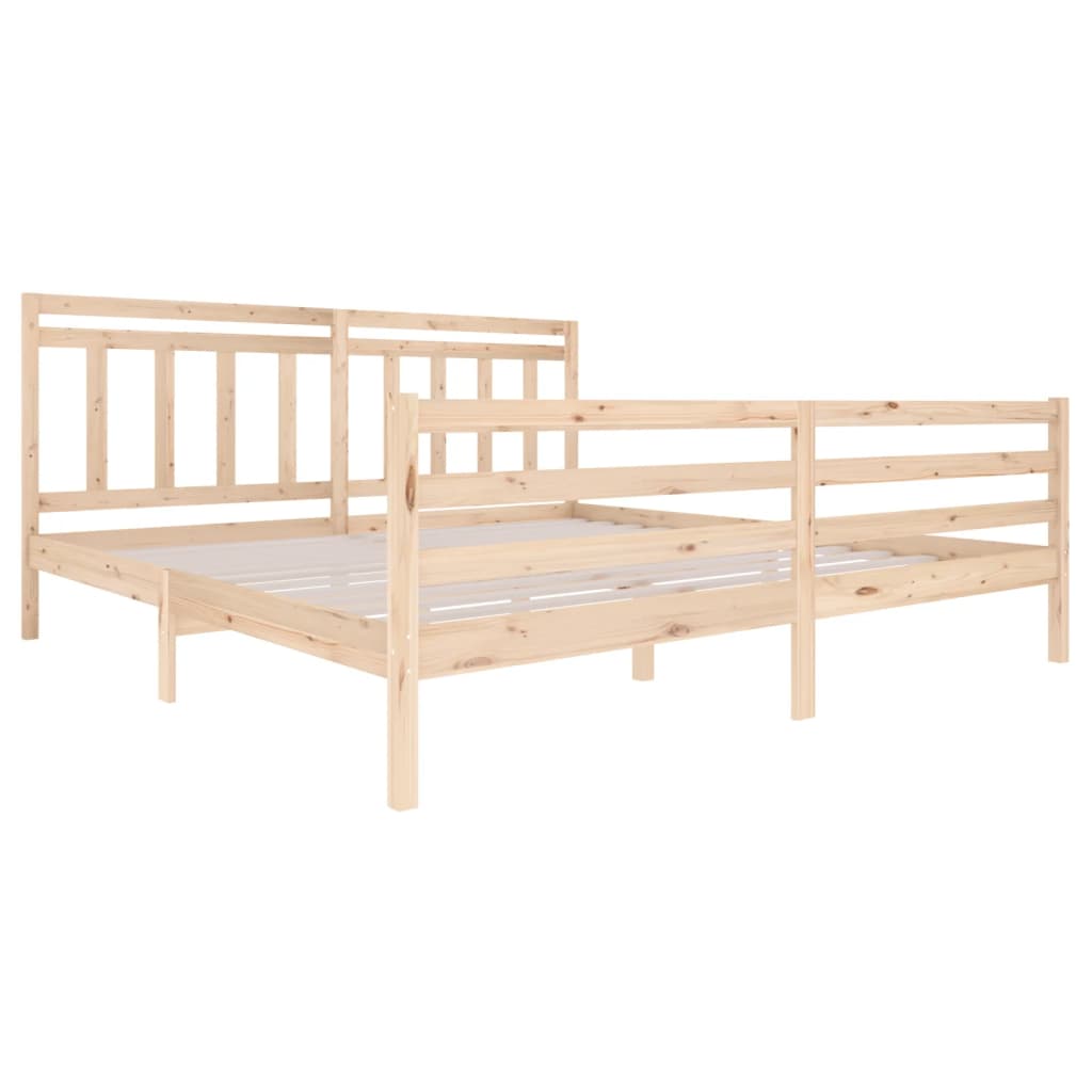 

vidaXL Bedframe massief hout 200x200 cm
