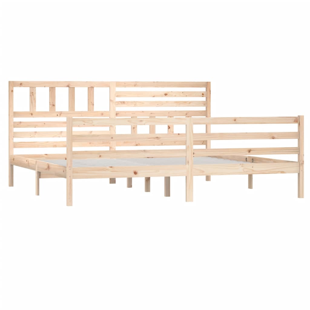 

vidaXL Bedframe massief hout 180x200 cm 6FT Super King