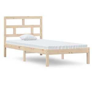 Rám postele 90 x 190 cm Single masivní dřevo - obrázek 2