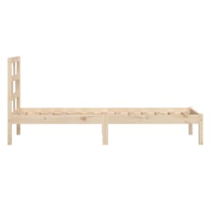 Rám postele 90 x 190 cm Single masivní dřevo - obrázek 5