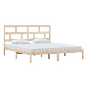 vidaXL Cadre de lit sans matelas bois massif