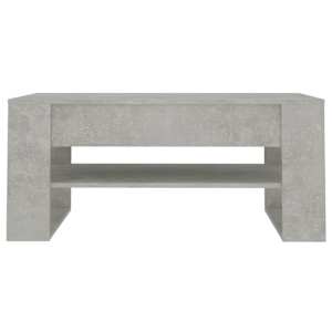 Konferenční stolek betonově šedý 102x55x45 cm kompozitní dřevo - obrázek 3