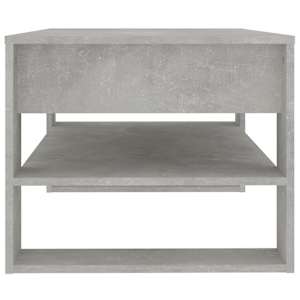Konferenční stolek betonově šedý 102x55x45 cm kompozitní dřevo - obrázek 4