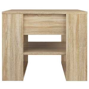 Konferenční stolek dub sonoma 55,5x55x45 cm kompozitní dřevo - obrázek 3