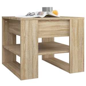 Konferenční stolek dub sonoma 55,5x55x45 cm kompozitní dřevo - obrázek 6
